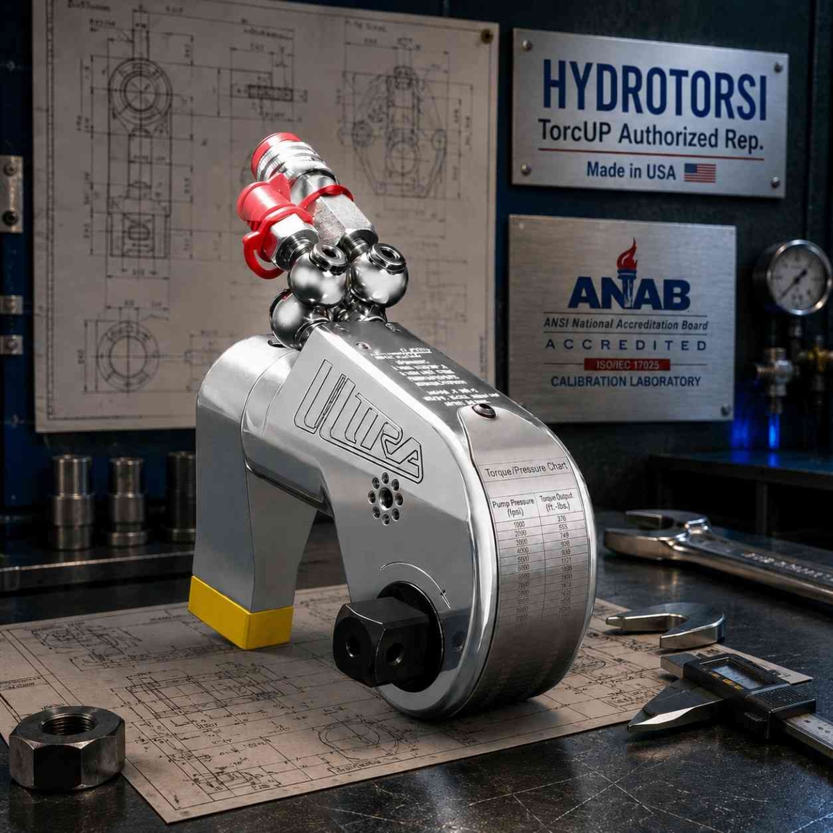 Picture Hydraulic Torque Wrench : Pengertian, Cara Kerja, Jenis dan Keunggulannya